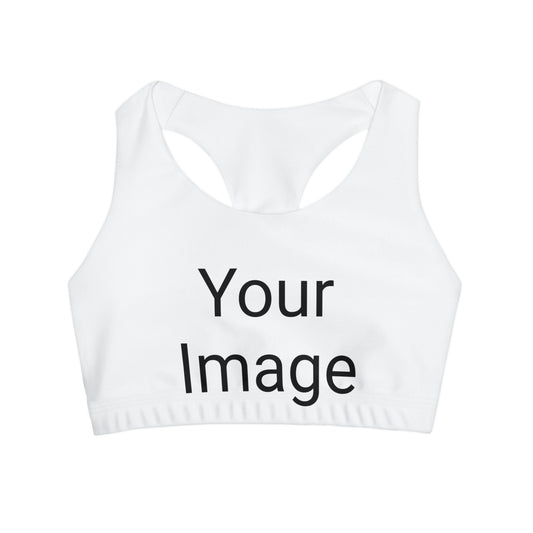 Girls' Swimsuit Crop Top (AOP)